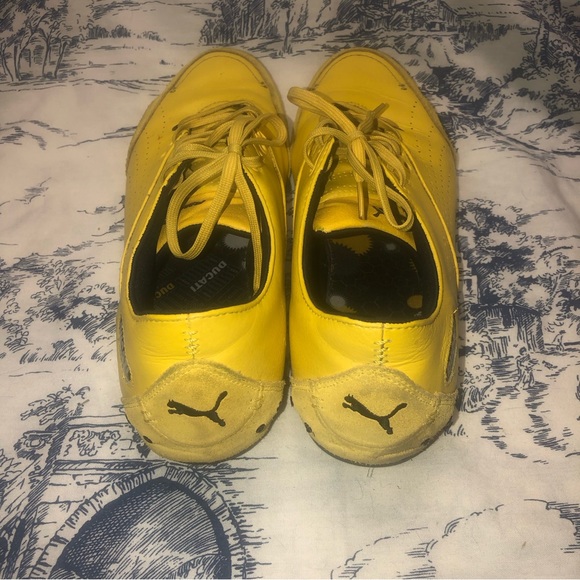 Mens Puma Ducati Yellow Racing Athletic Sneakers Shoes Size US Size 10 303055 03 - Picture 4 of 10